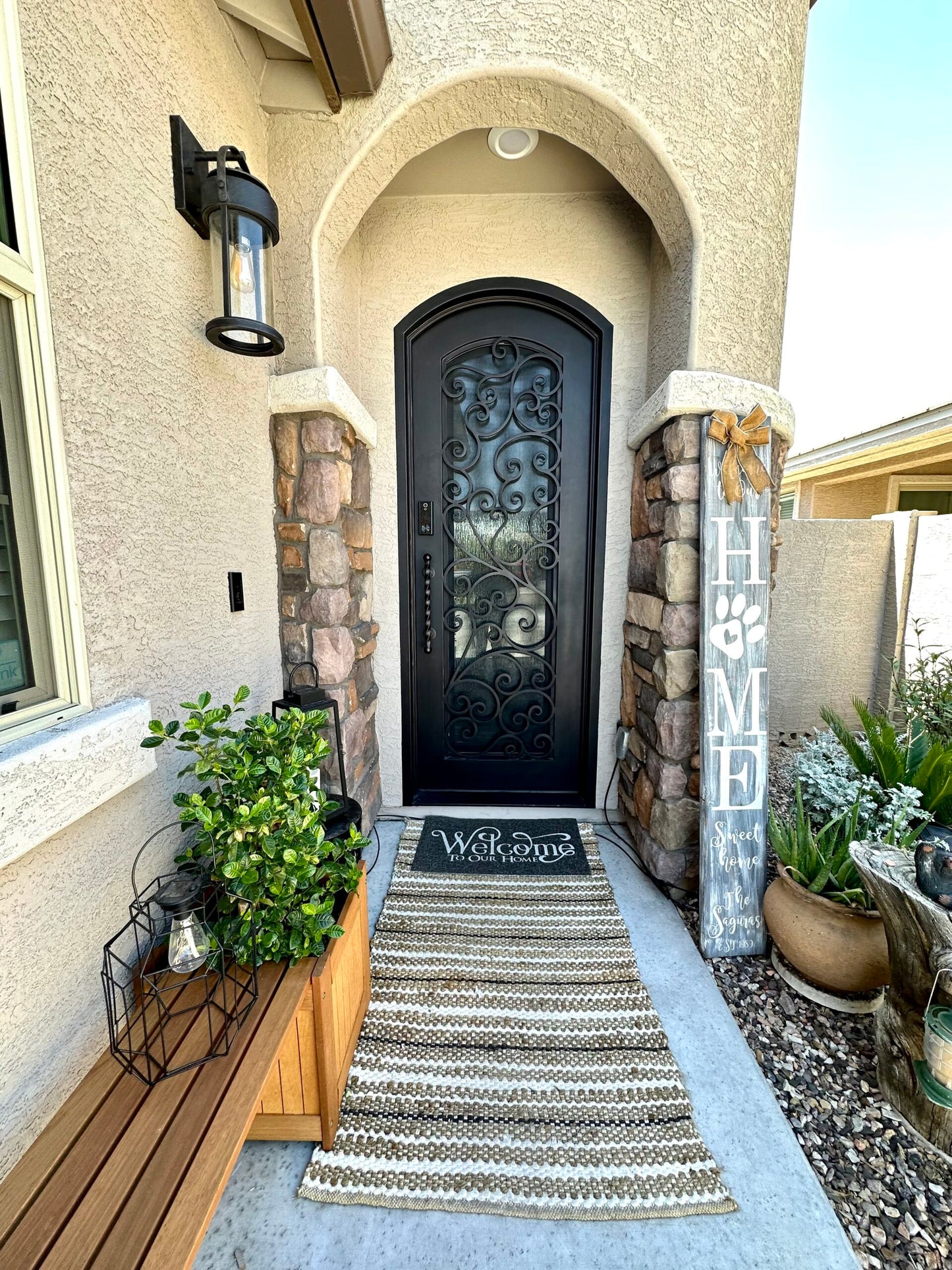 Design 14 - Single Iron Door