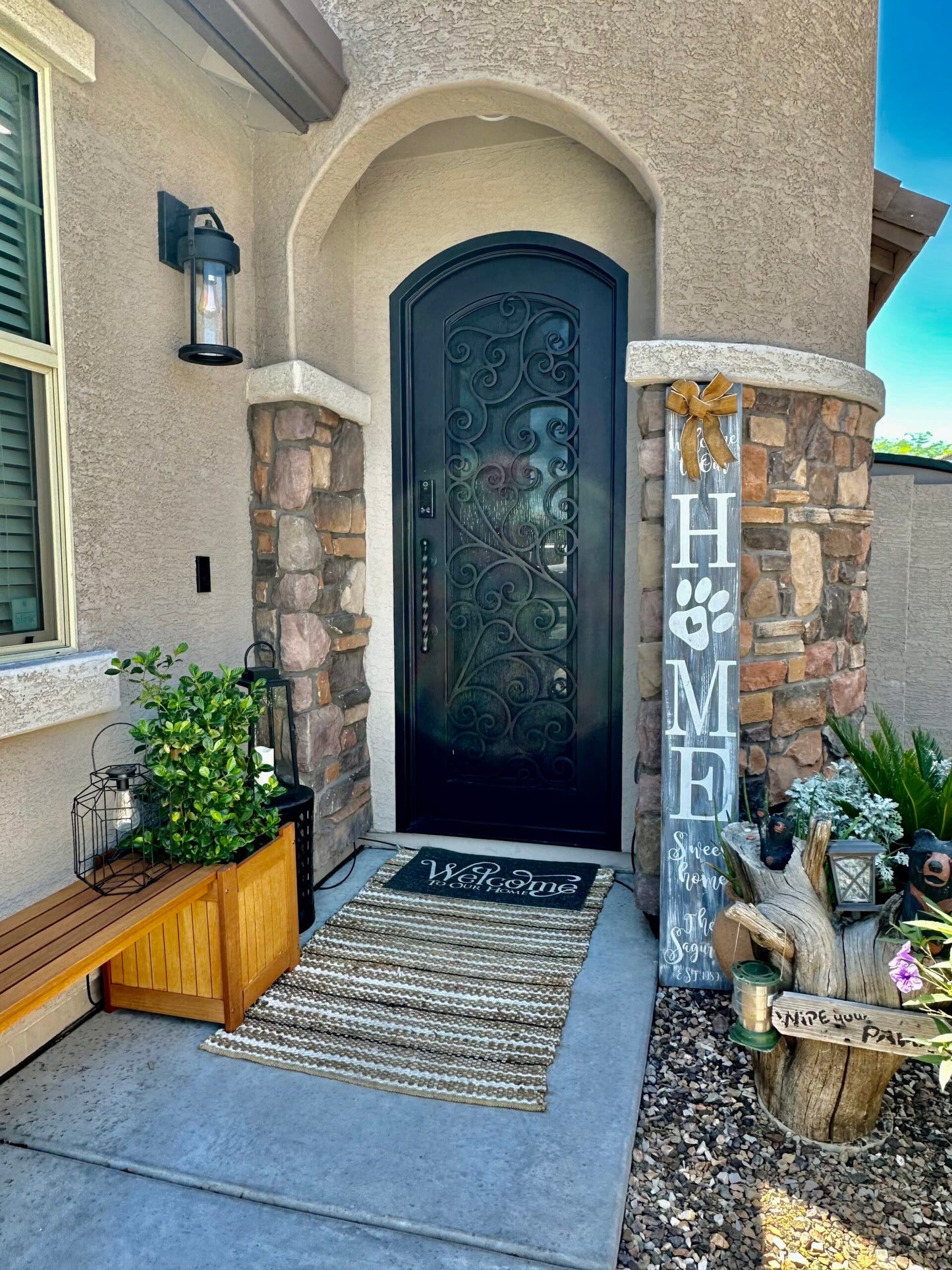 Design 14 - Single Iron Door