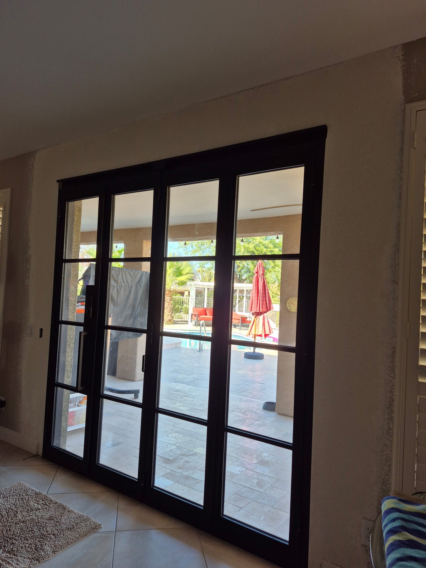 Iron Bi-Fold Door - 4 Panel