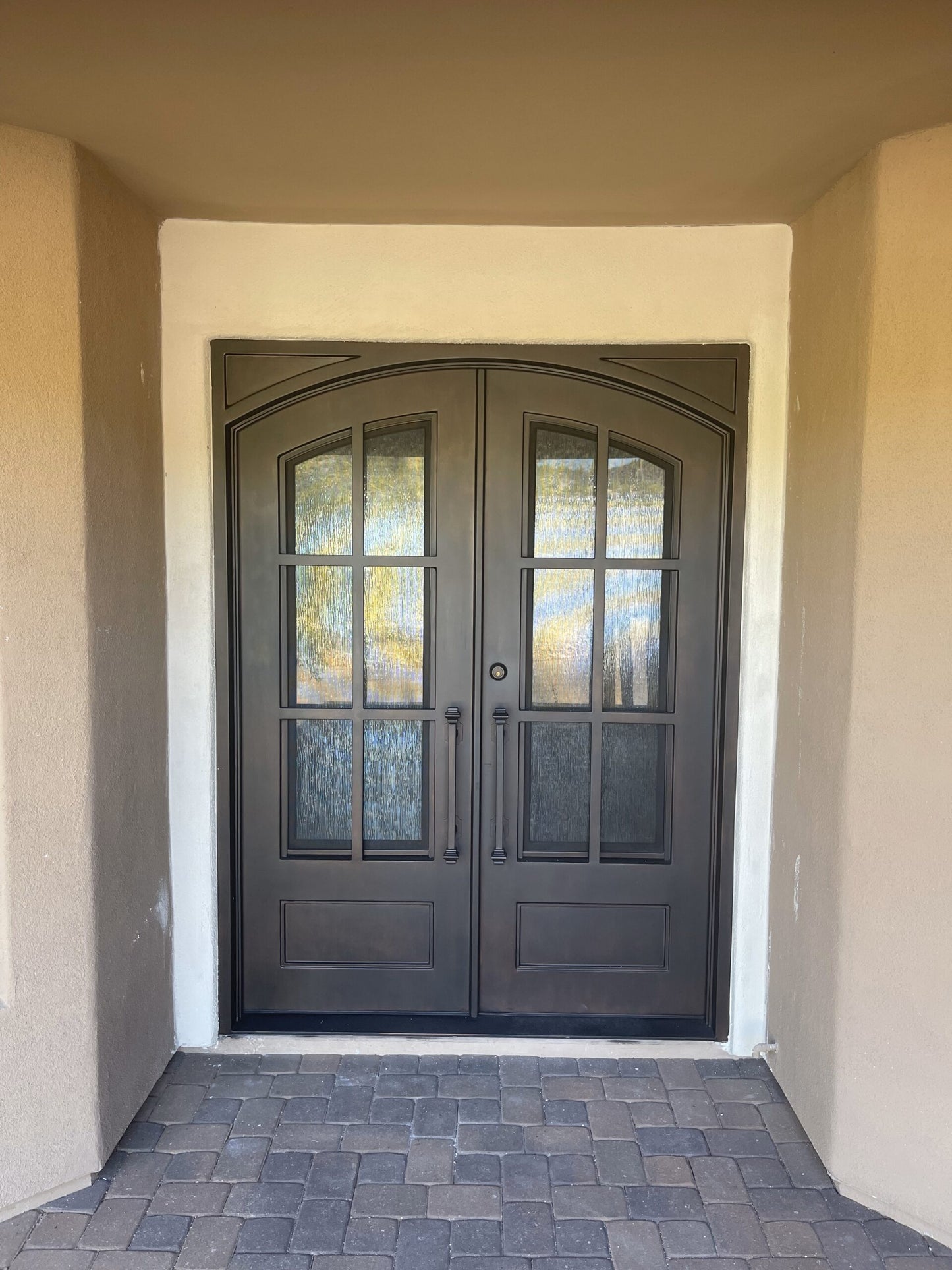 Design 18A - Double Iron Door