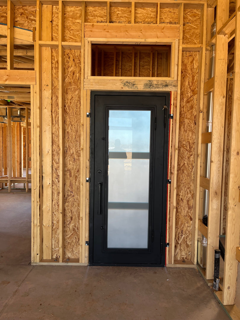 Design 59 - Single Iron Door