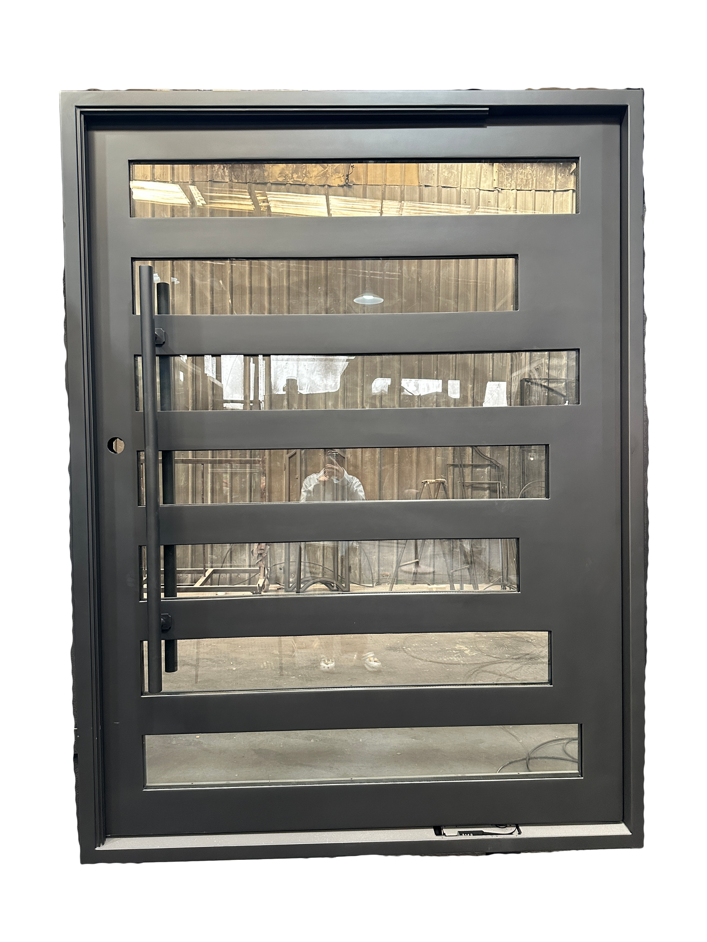 Design 56 - Pivot Iron Door