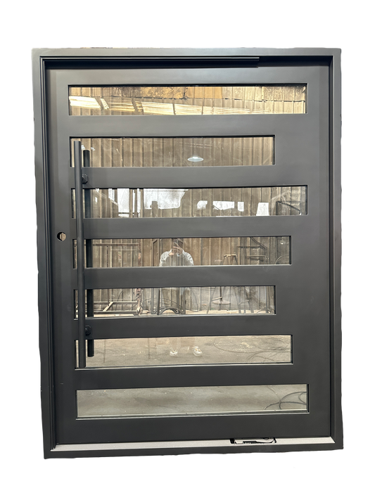 Design 56 - Pivot Iron Door