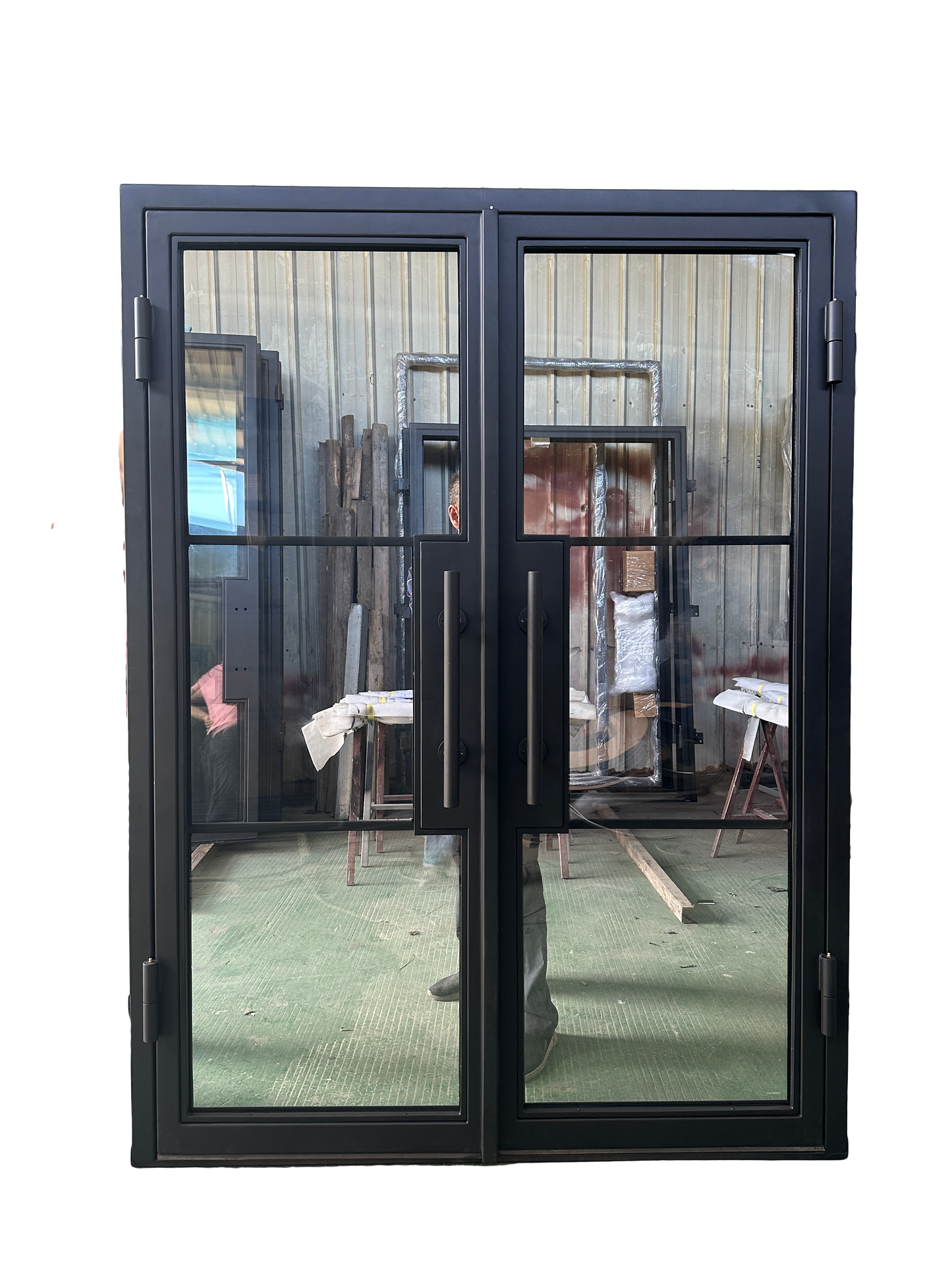 Design 57 - Double Iron Interior Door