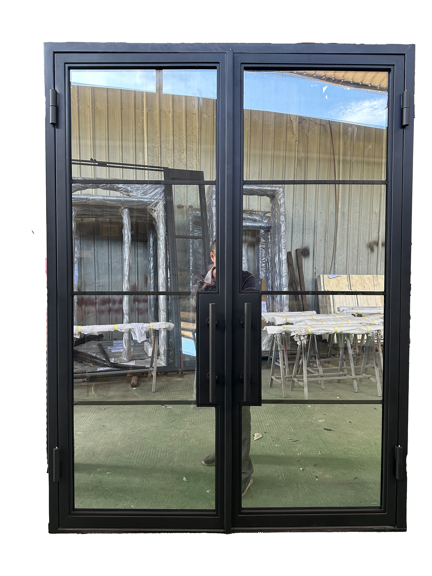 Design 57 - Double Iron Interior Door