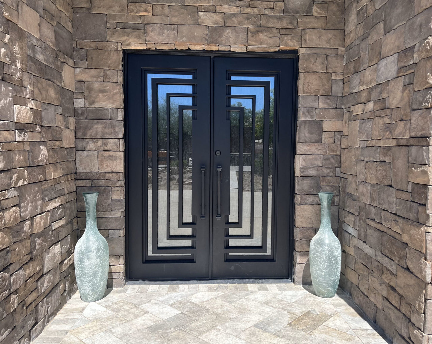 Design 4 - Double Iron Door