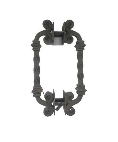 Design 38 - Single Iron Door w/ Sidelights