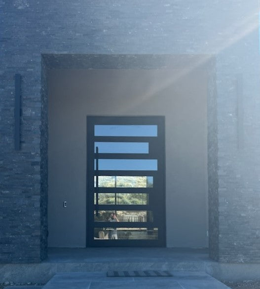 Design 56 - Pivot Iron Door