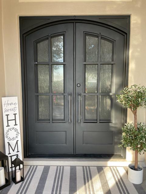 Design 18A - Double Iron Door