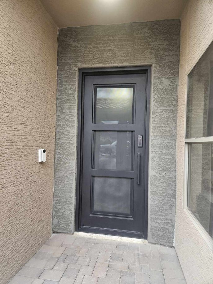 Design 59 - Single Iron Door